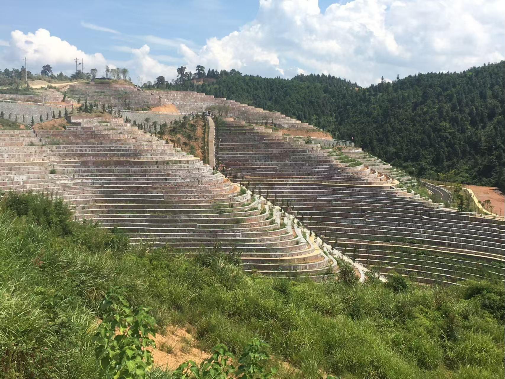 会同县公墓区园区图片