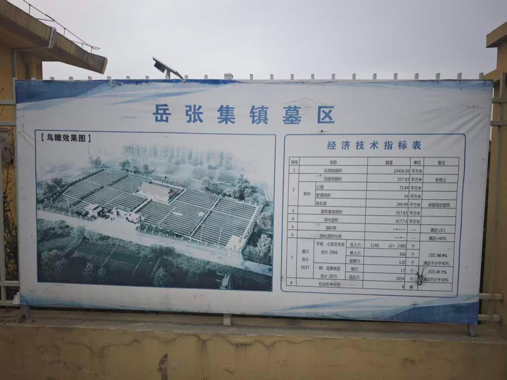 淮南市凤台县岳张集镇骨灰堂（公益性公墓）园区图片