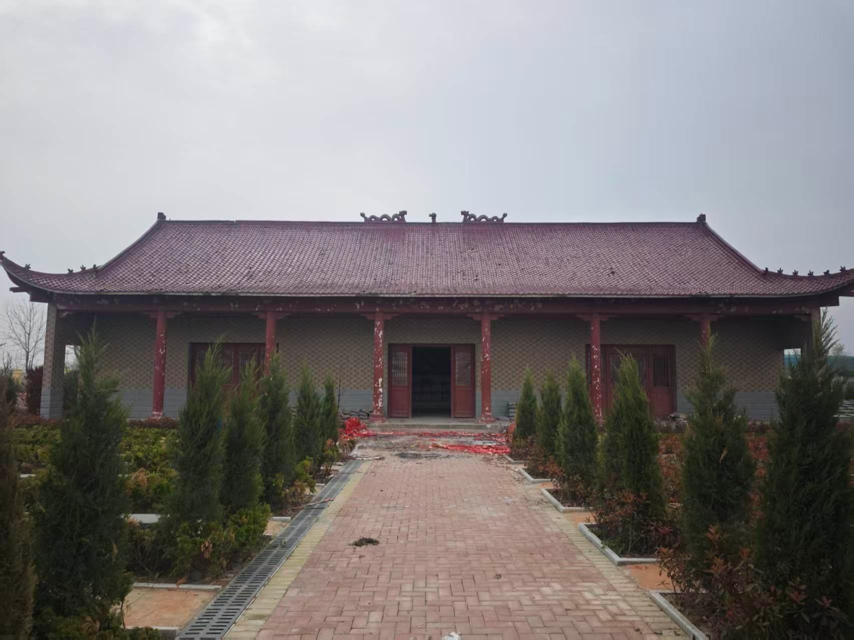 淮南市凤台县岳张集镇骨灰堂（公益性公墓）园区图片