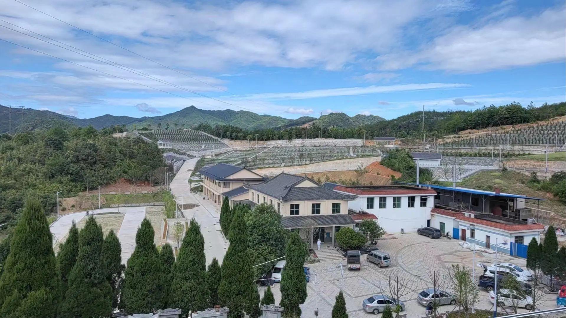 松溪县城市公益性公墓园区图片
