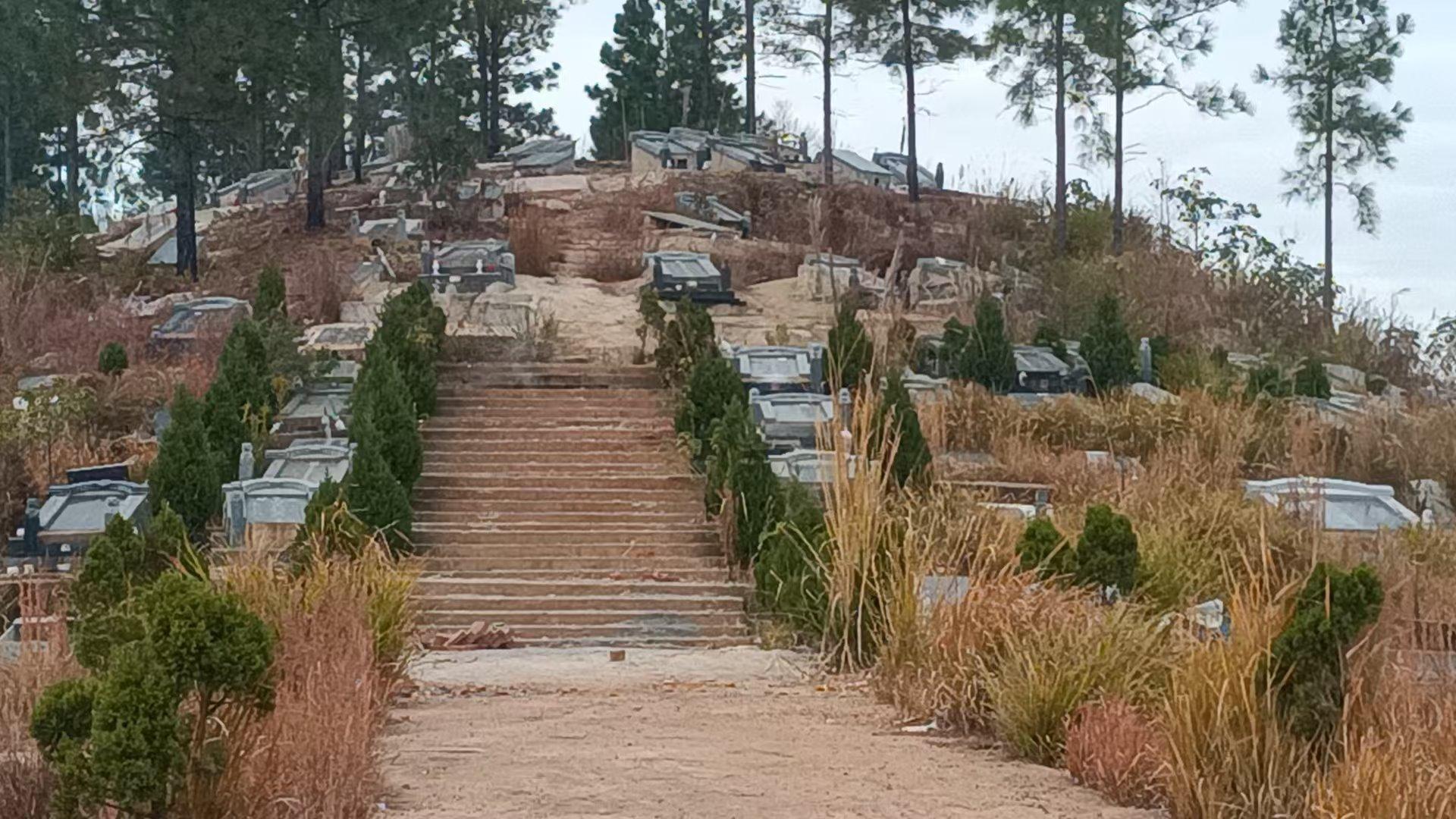 小渡村龙虎山公益性墓地园区图片