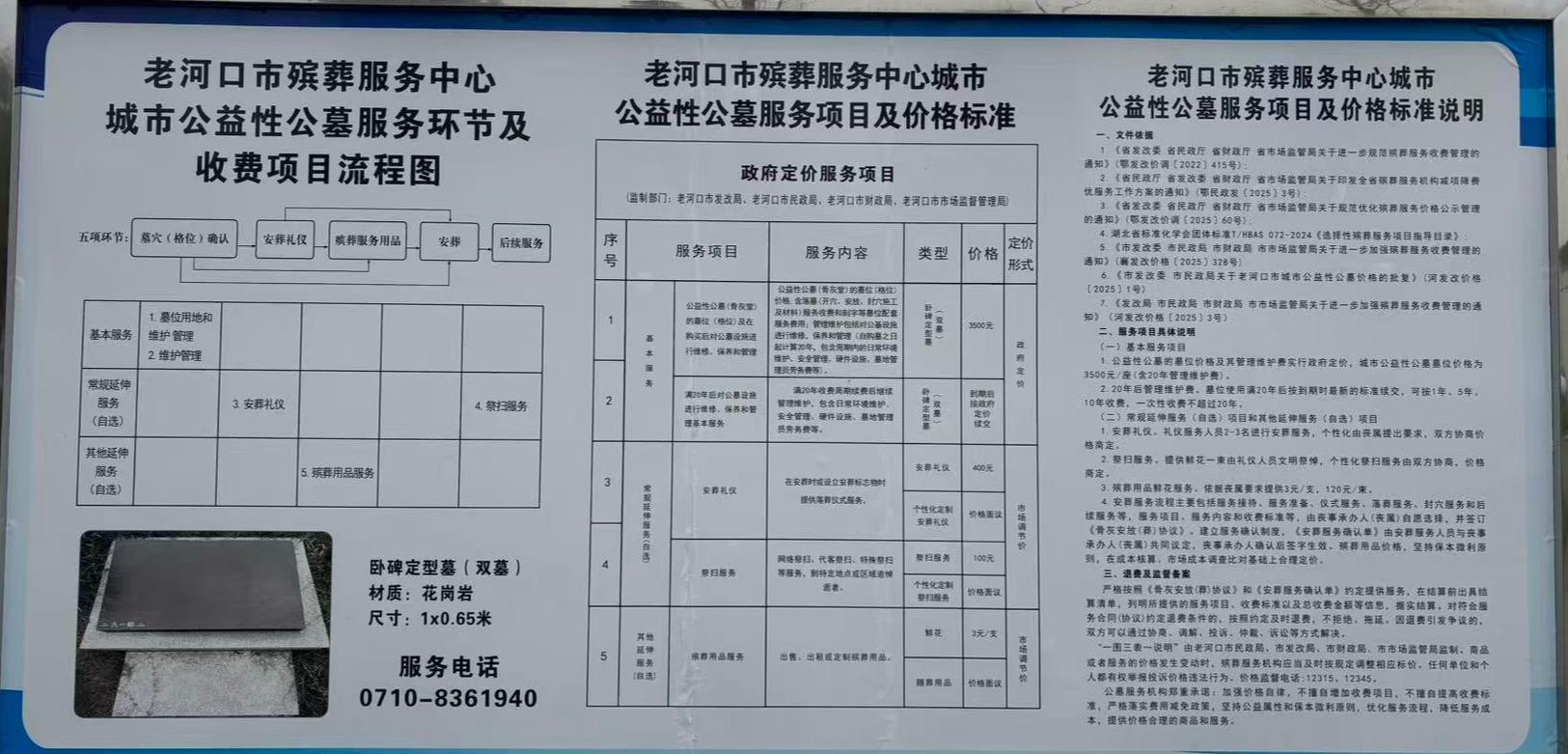 老河口市城市公益性公墓园区图片