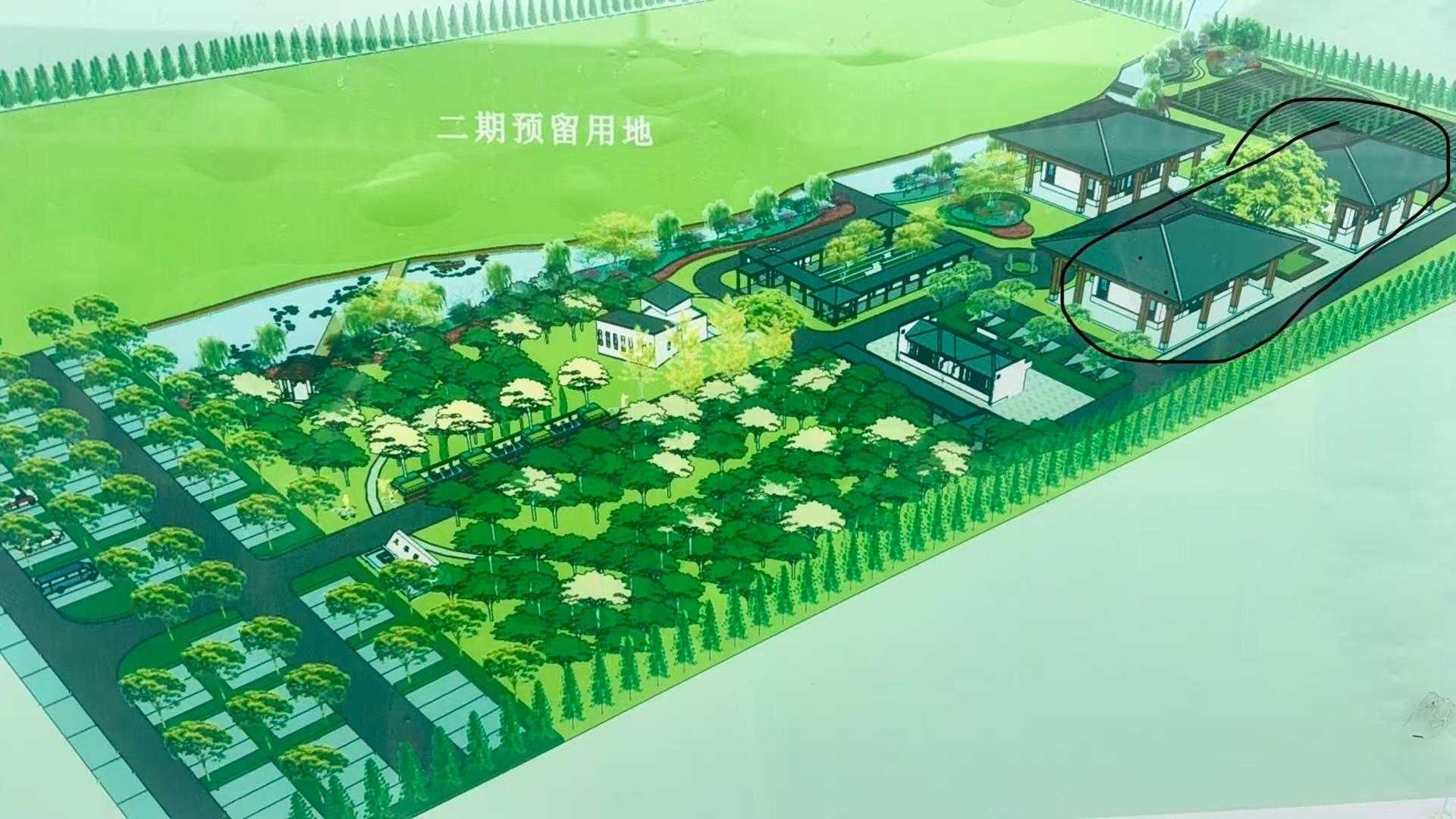 如皋市九华镇镇级公益性公墓（骨灰堂）园区图片