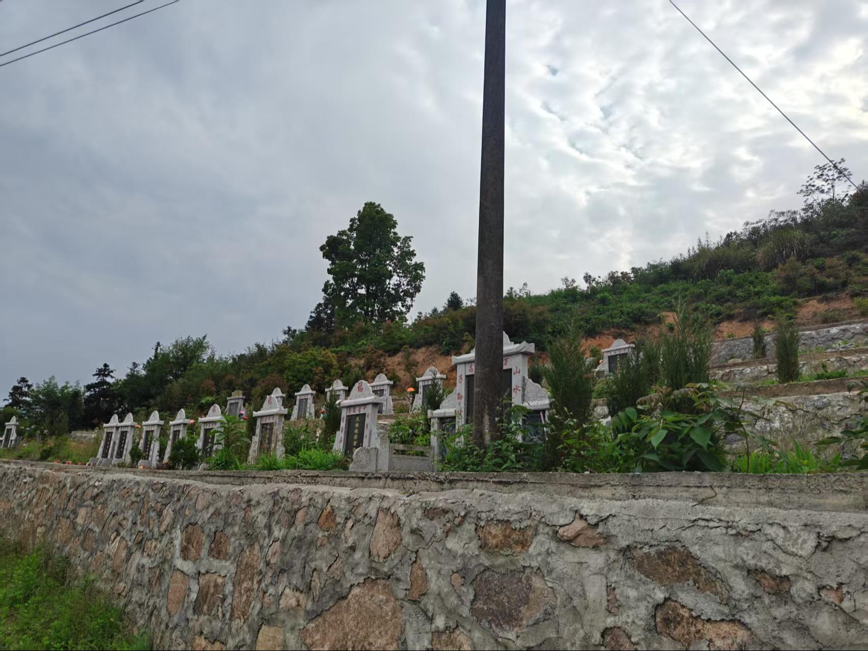 青阳县乔木乡公益性公墓园区图片
