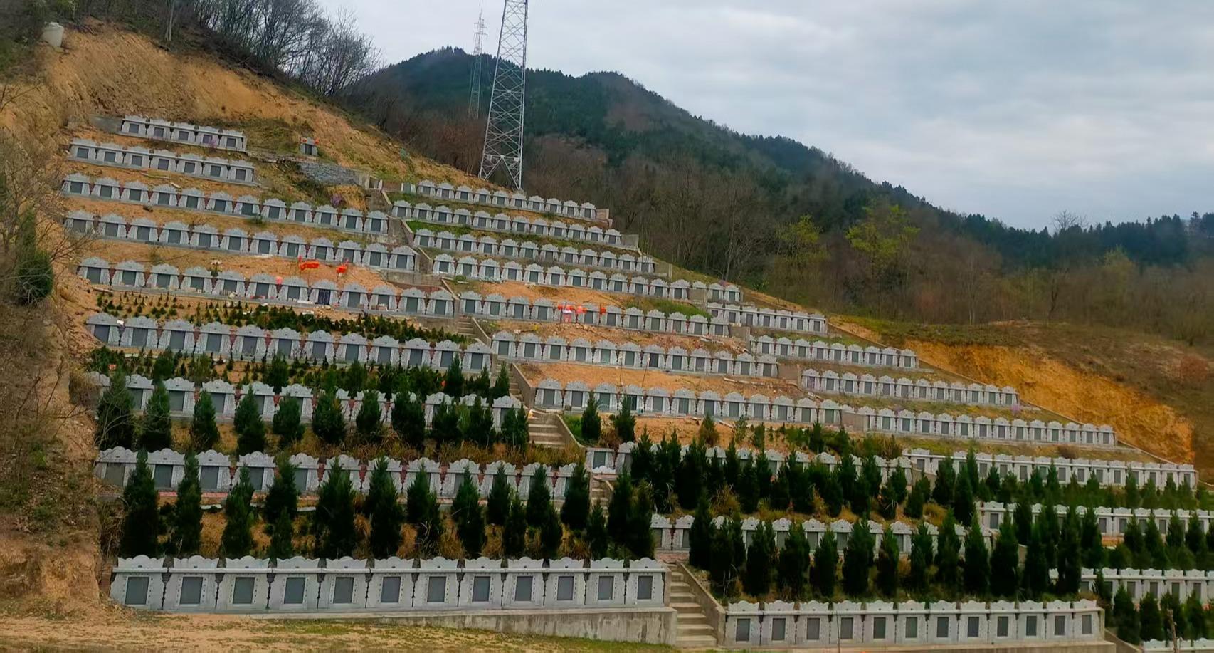 桃岭乡官山公墓园区图片