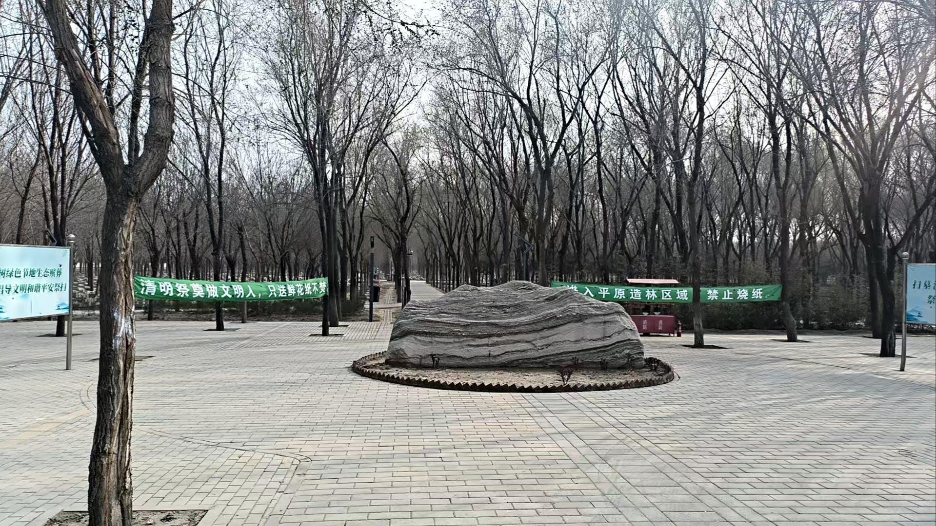 西红门镇公益性公墓园区图片