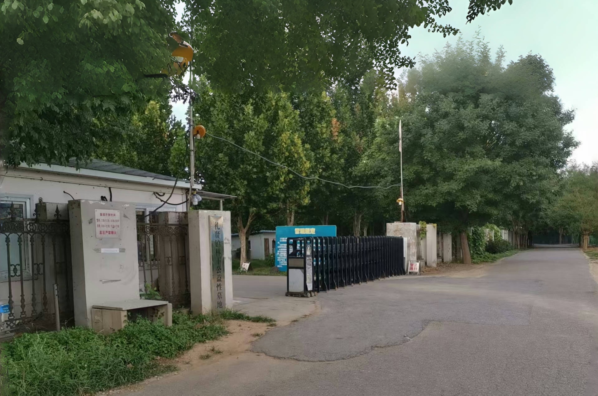 礼贤镇林下公益性公墓(汉)园区图片