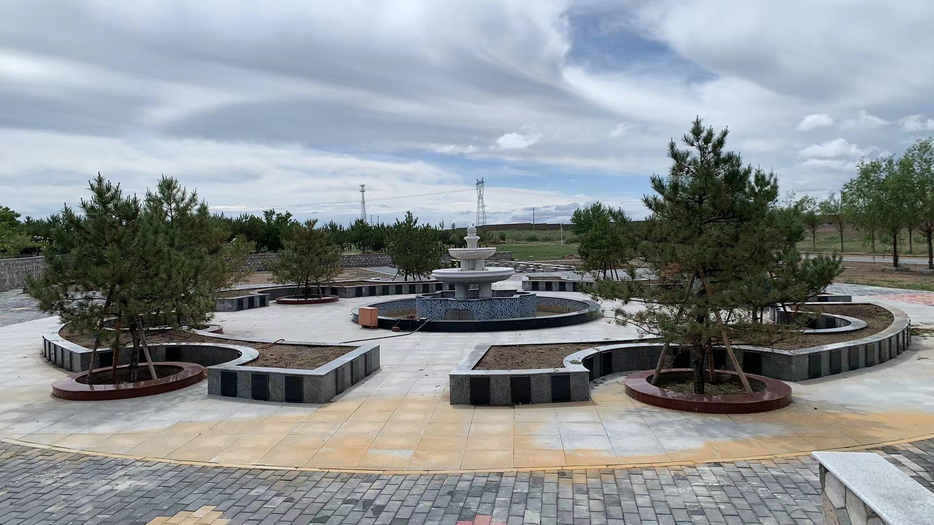 乌兰察布市集宁区公益性公墓综合服务中心园区图片