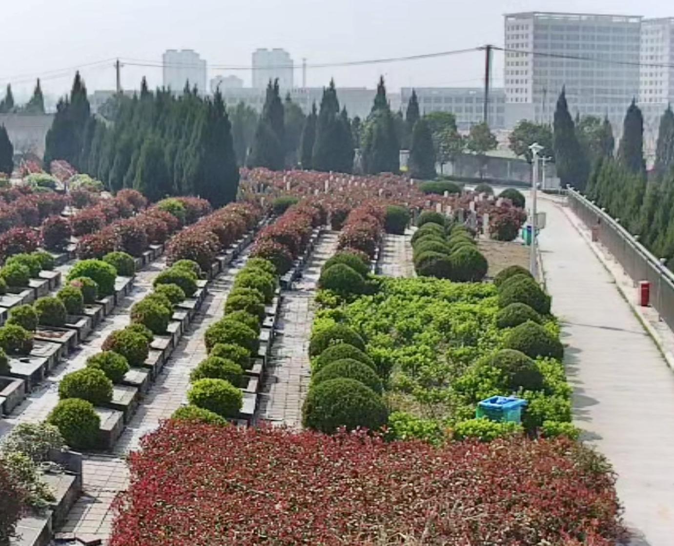 萧县长山公墓园区图片
