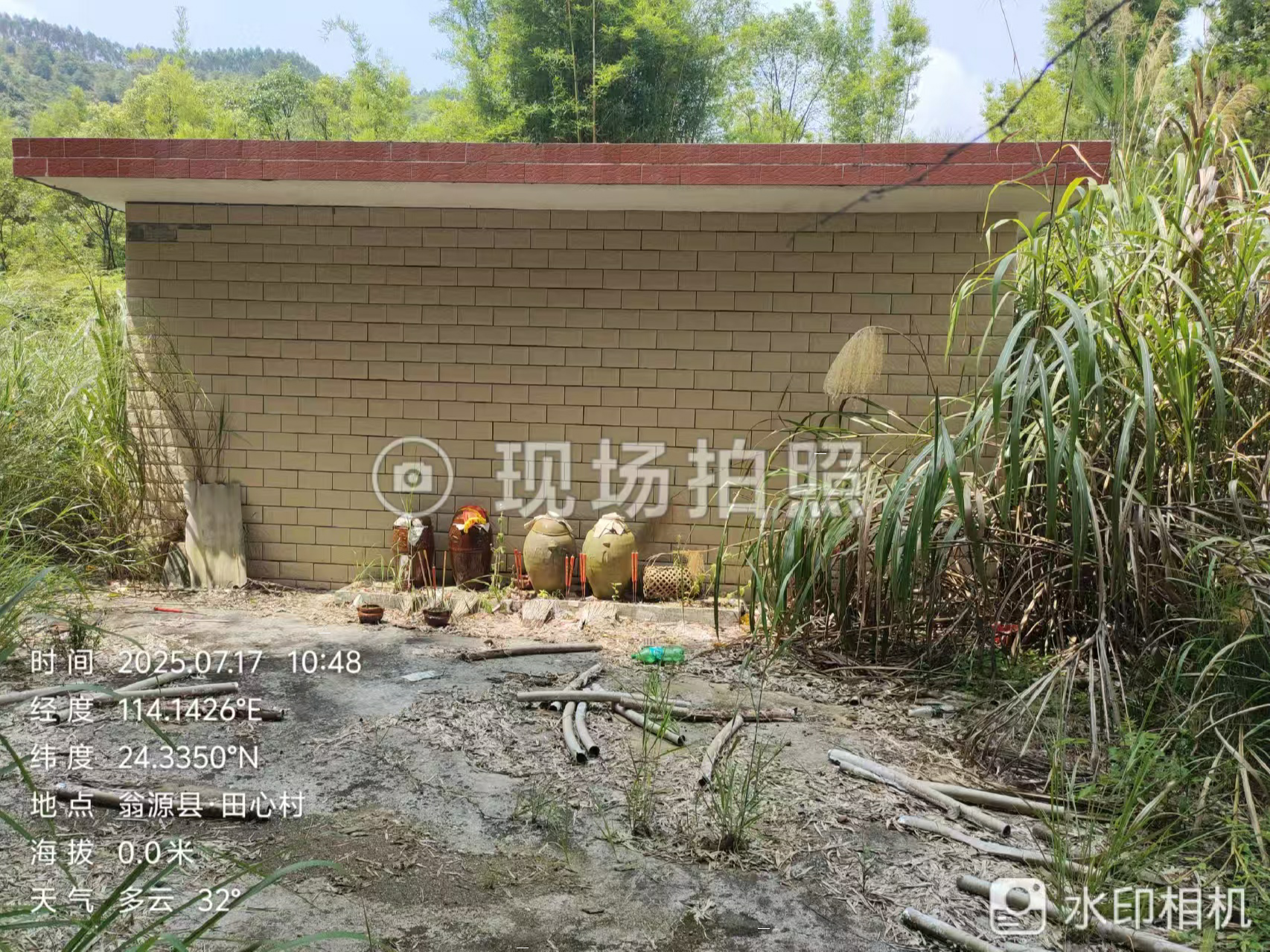 韶关市翁源县田心村博罗坝骨灰堂园区图片