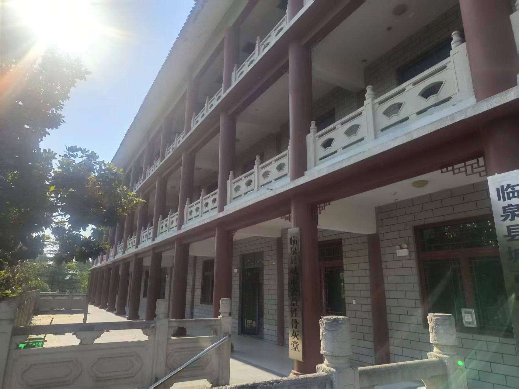 临泉县城市公益性骨灰堂园区图片