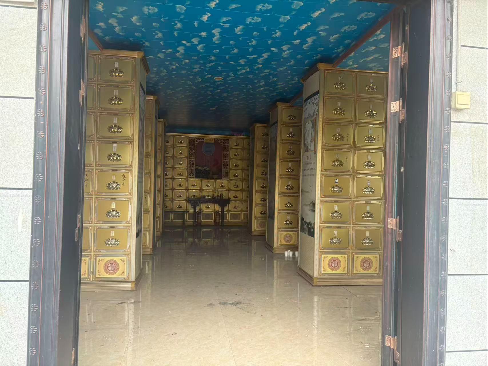中童镇瑶池村祝家农村公益性骨灰堂园区图片