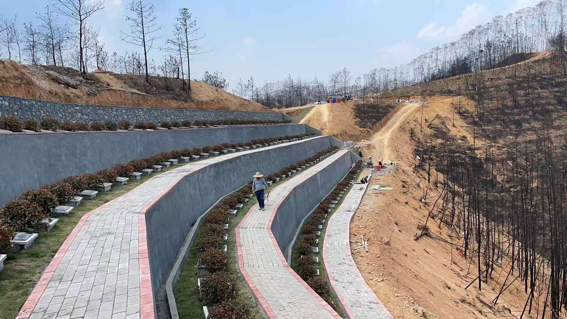 五云镇公墓园区图片