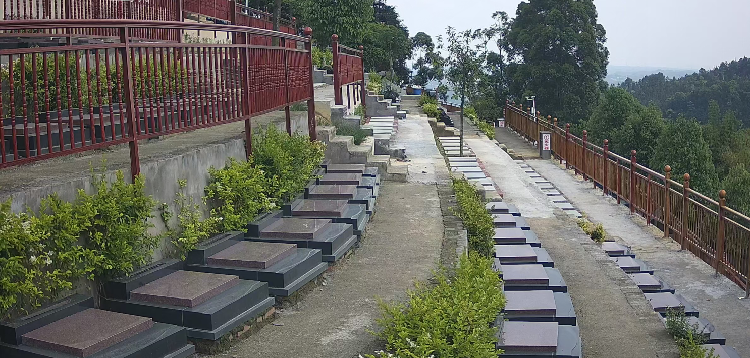 富顺县金田寺公墓园区图片