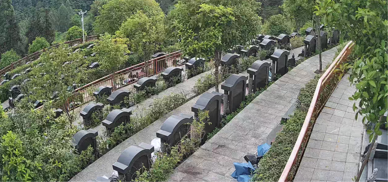富顺县金田寺公墓园区图片