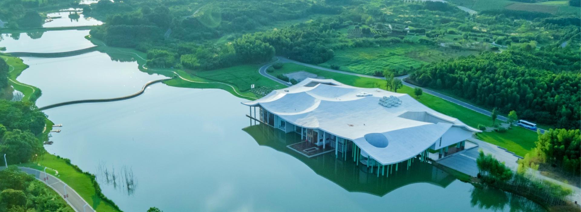仙鹤湖城市公益性公墓园区图片