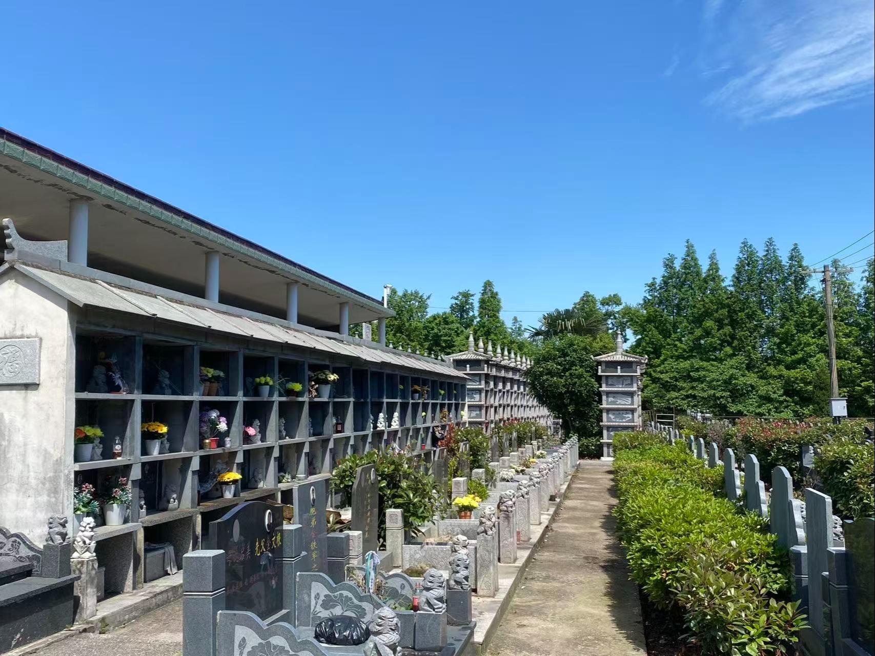 绍兴滨海新区孙端街道贺湖陵园园区图片