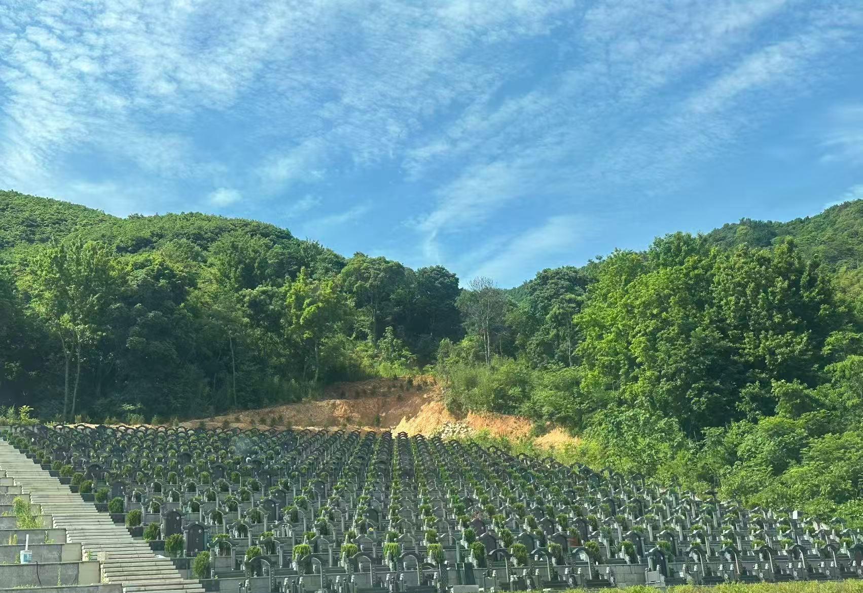柯桥区湖塘街道马面公墓园区图片