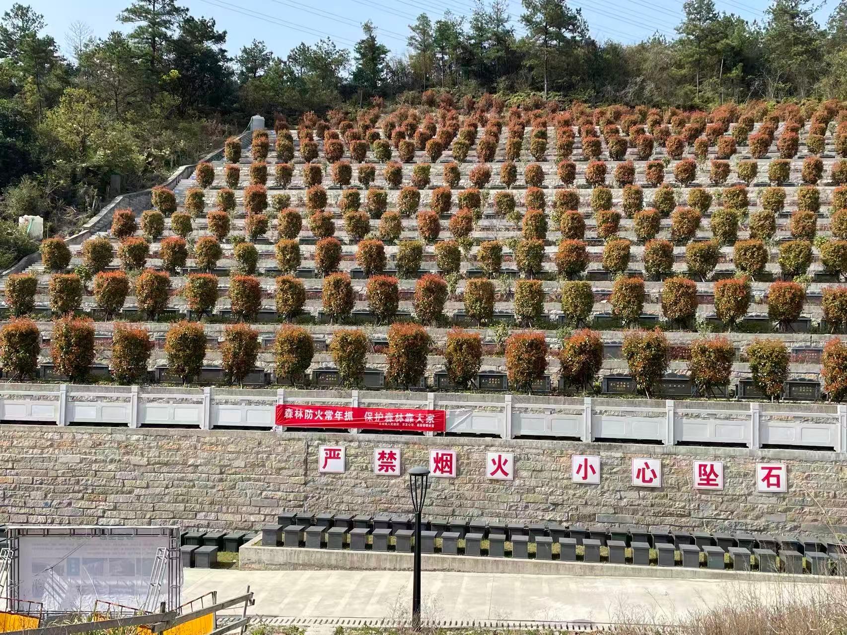 慈城镇长龙山公益性墓园园区图片
