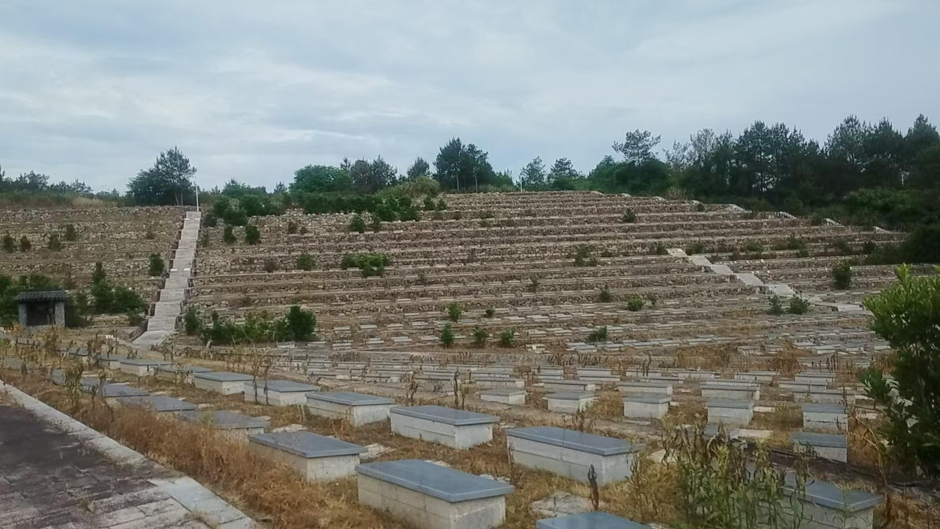 金华市浦江县仙华街道后山公墓园区图片