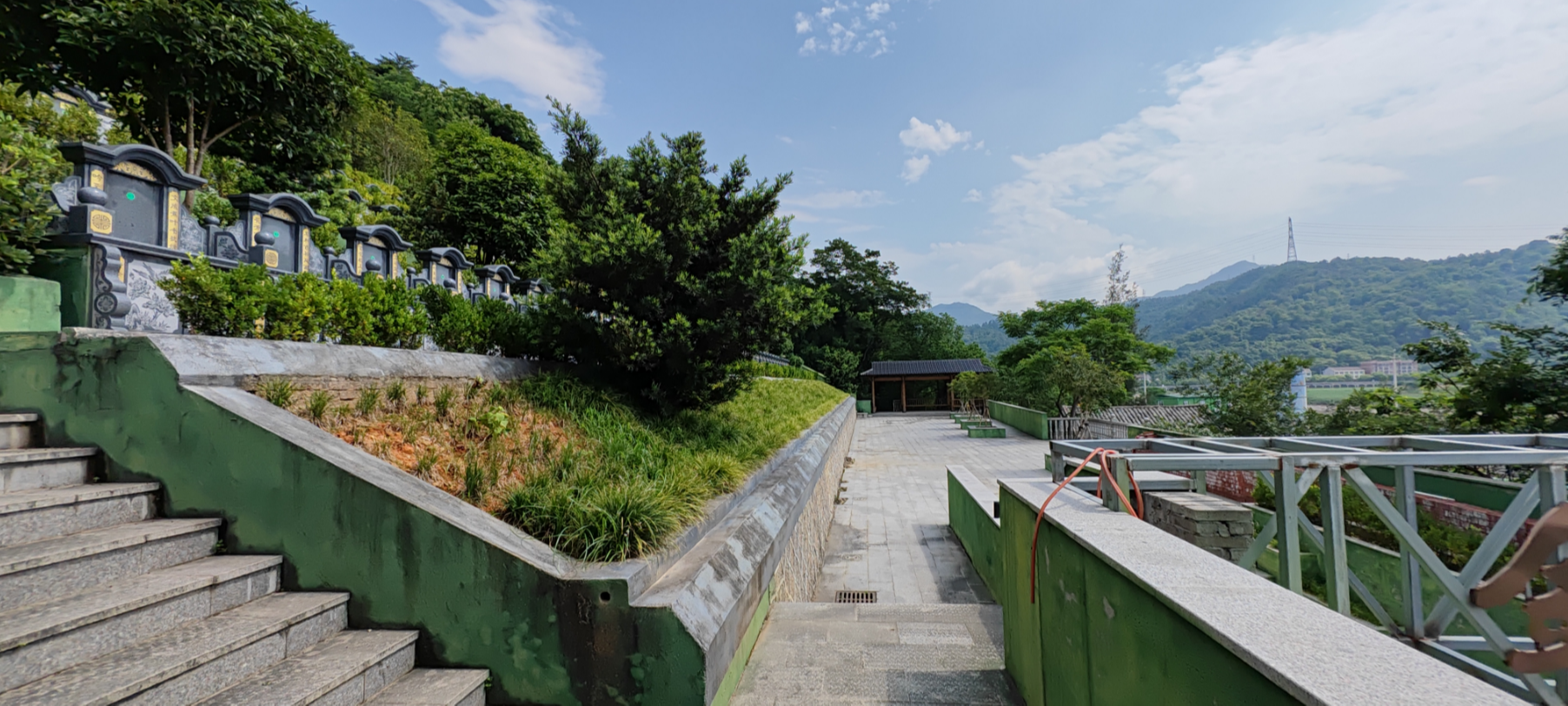 平阳县萧江镇曾山村公益性公墓园区图片