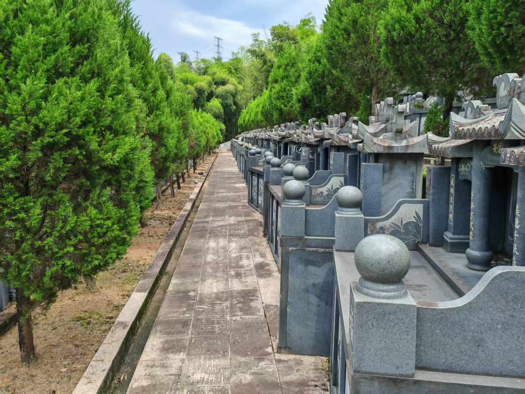 灵溪镇大亭公益性公墓园区图片