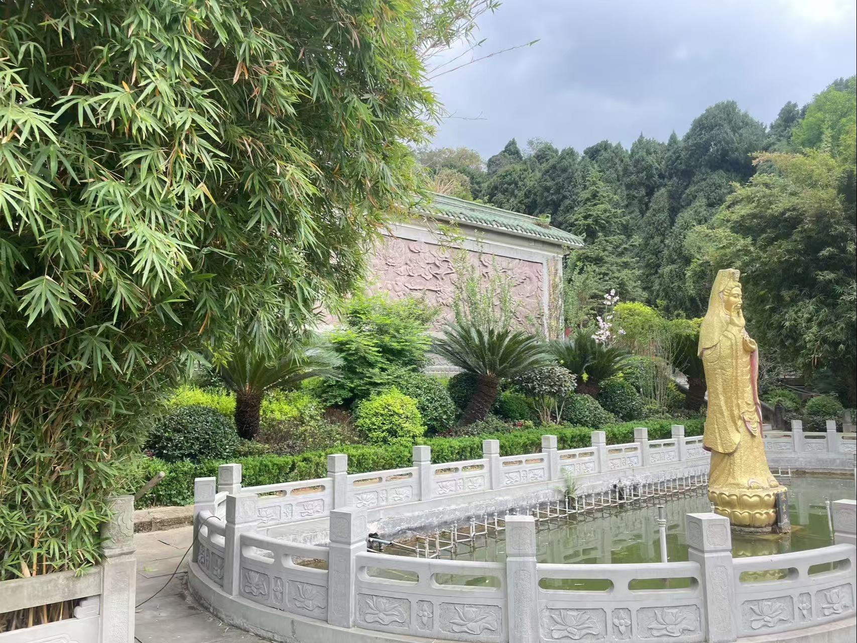 罗江万福公墓园区图片