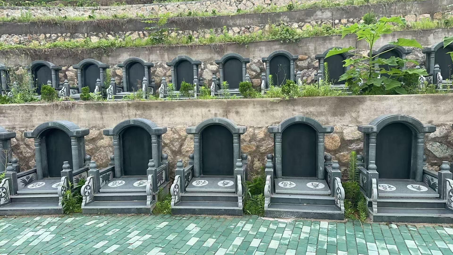 嵊州市金庭镇济渡村后门山公墓园区图片