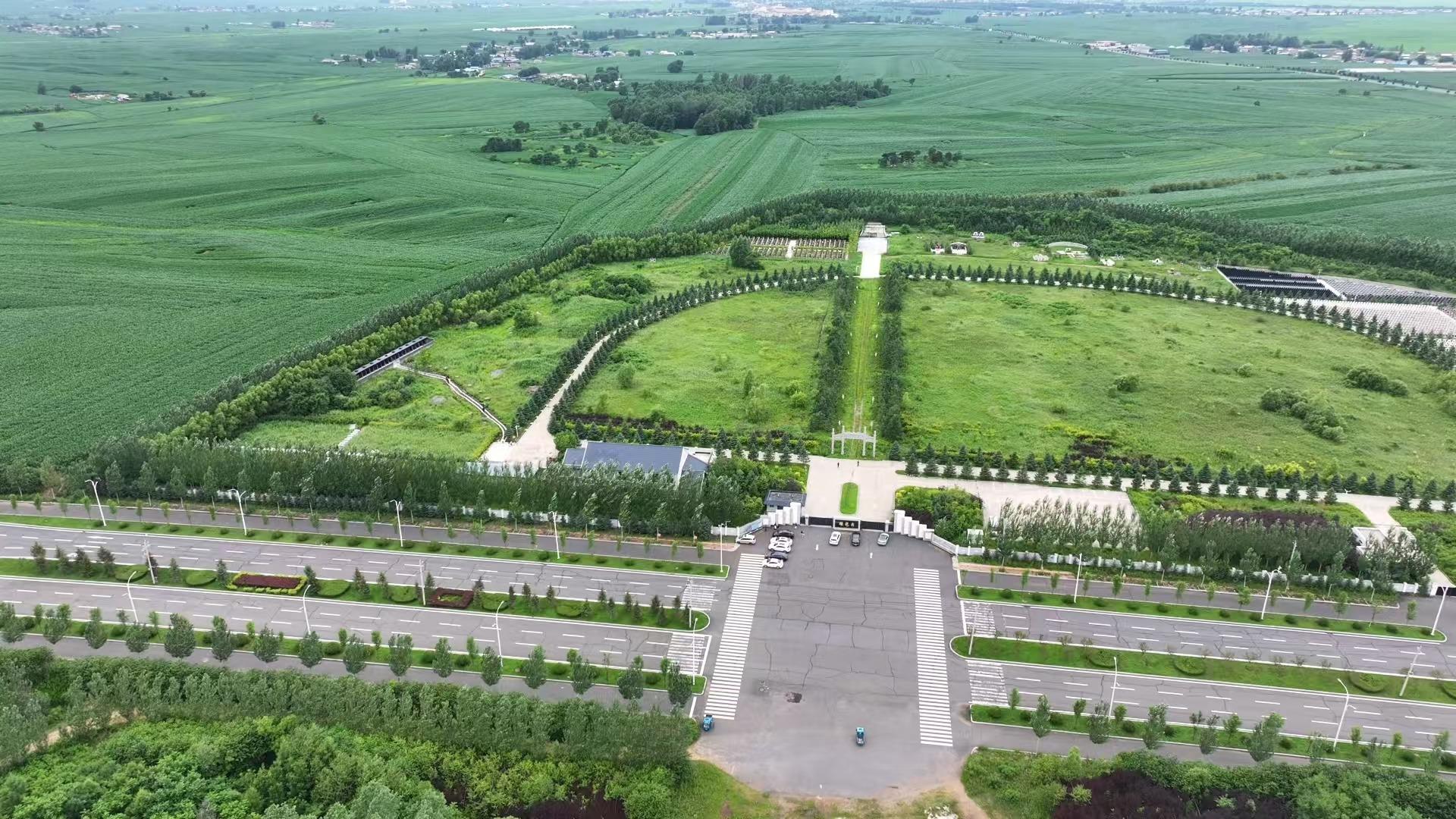 吉林市昌邑区公益性公墓园区图片