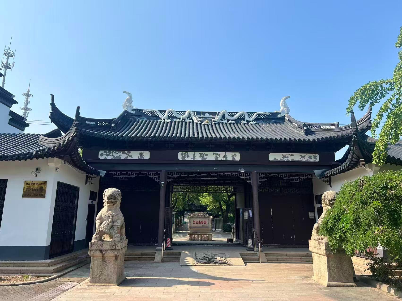 昆山市巴城公墓园区图片