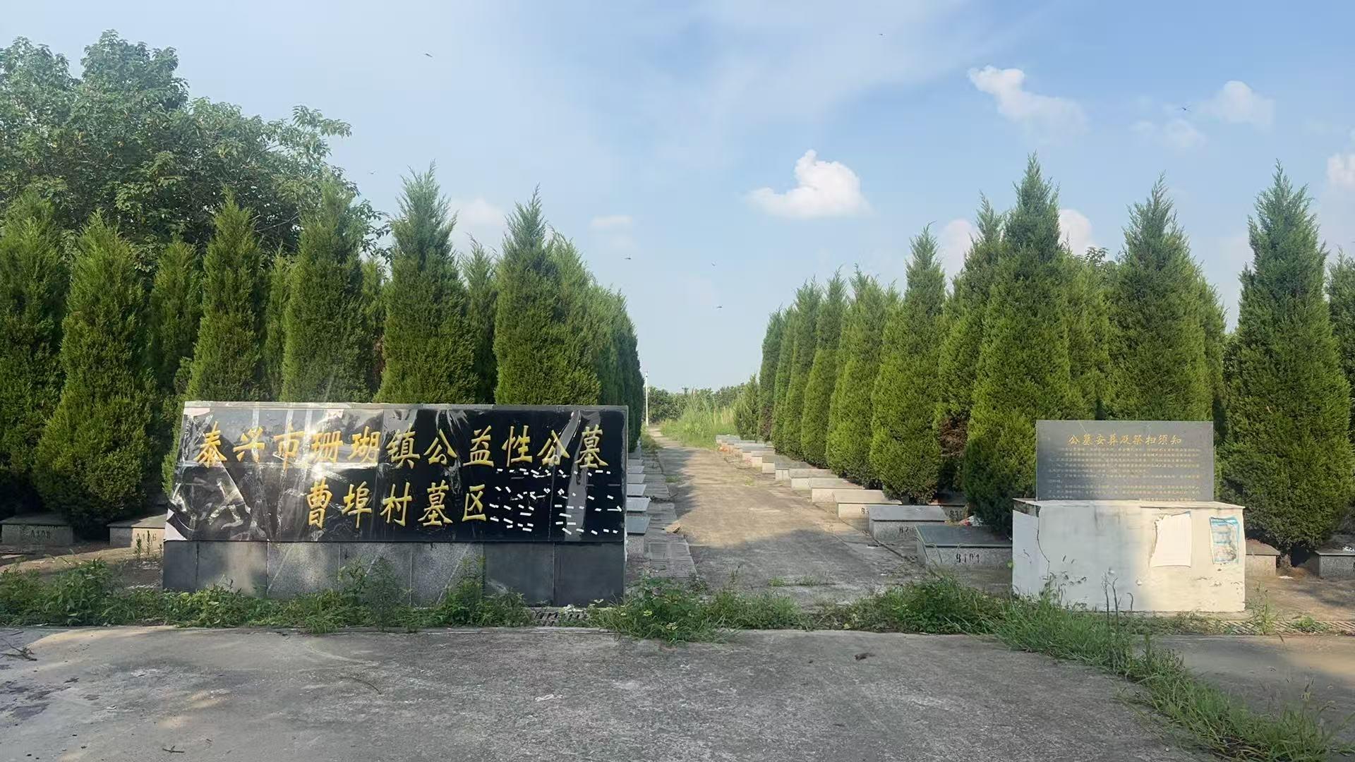 泰兴市珊瑚镇公益性公墓曹埠村墓区