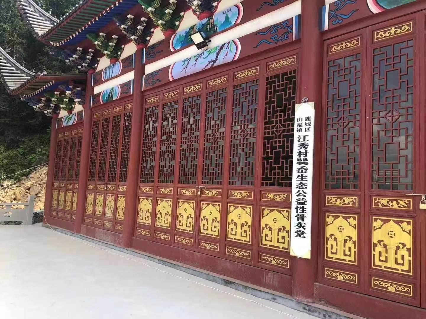 山福镇选岙村骨灰堂园区图片