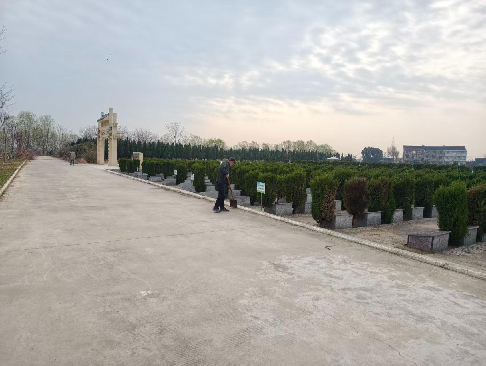 黄桥镇公益性公墓金堡墓区园区图片