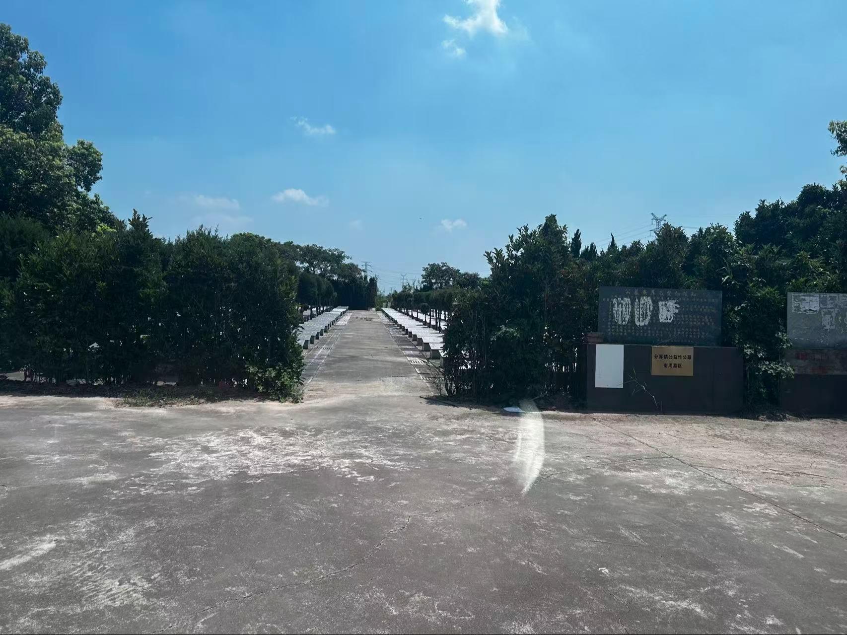 泰兴市分界镇公益性公墓南周墓区园区图片