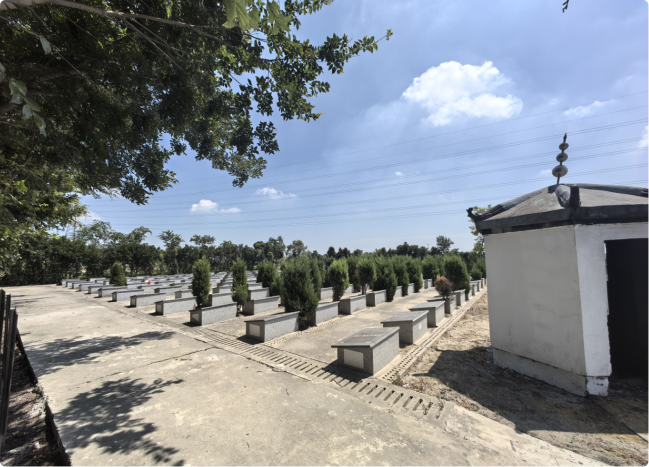 黄桥镇公益性公墓樊家集墓区园区图片