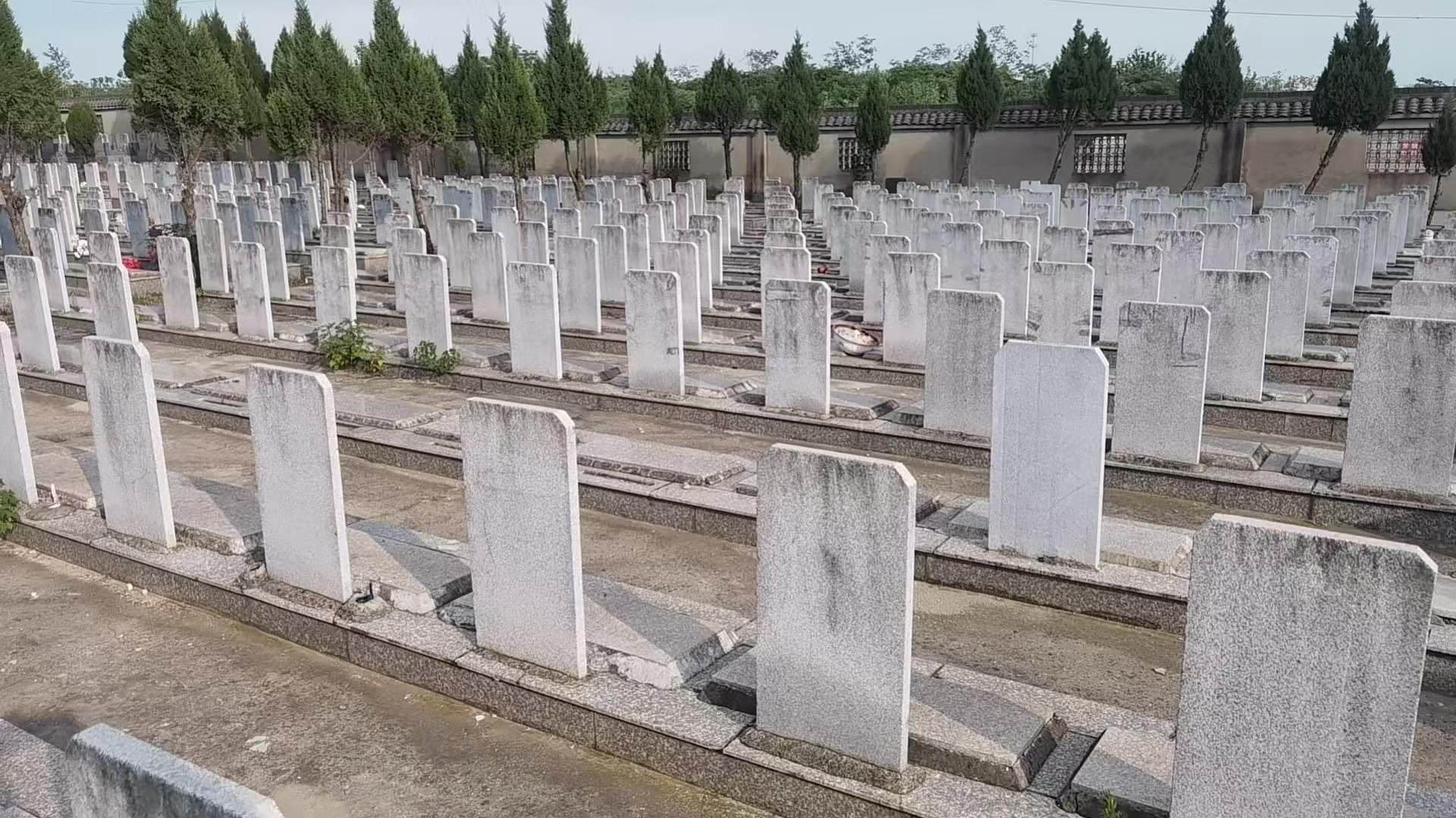 六合区横梁街道朱洪山公墓园区图片