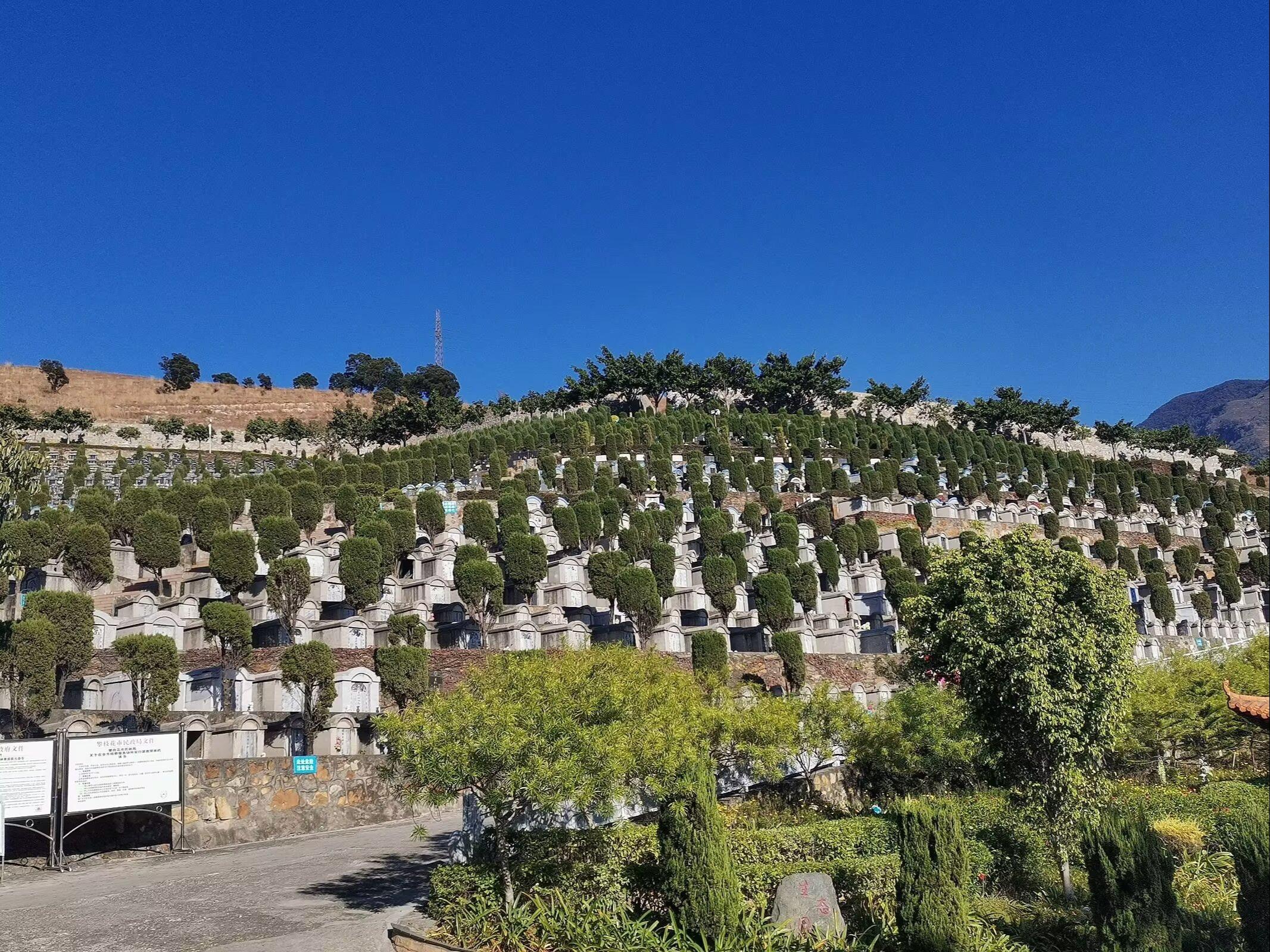 攀枝花市仁和区狮子山公墓园区图片