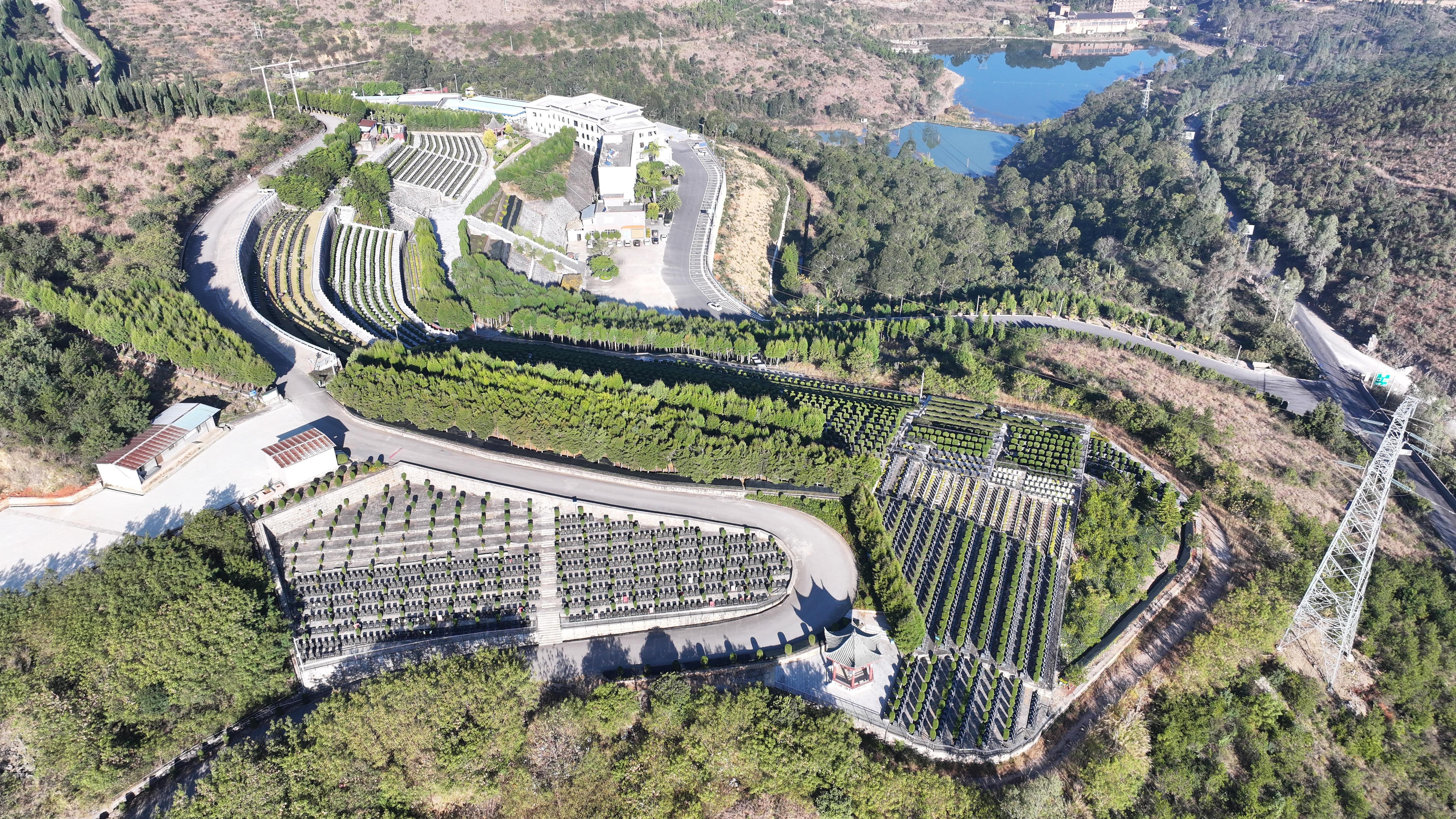 建水县骨灰公墓园区图片