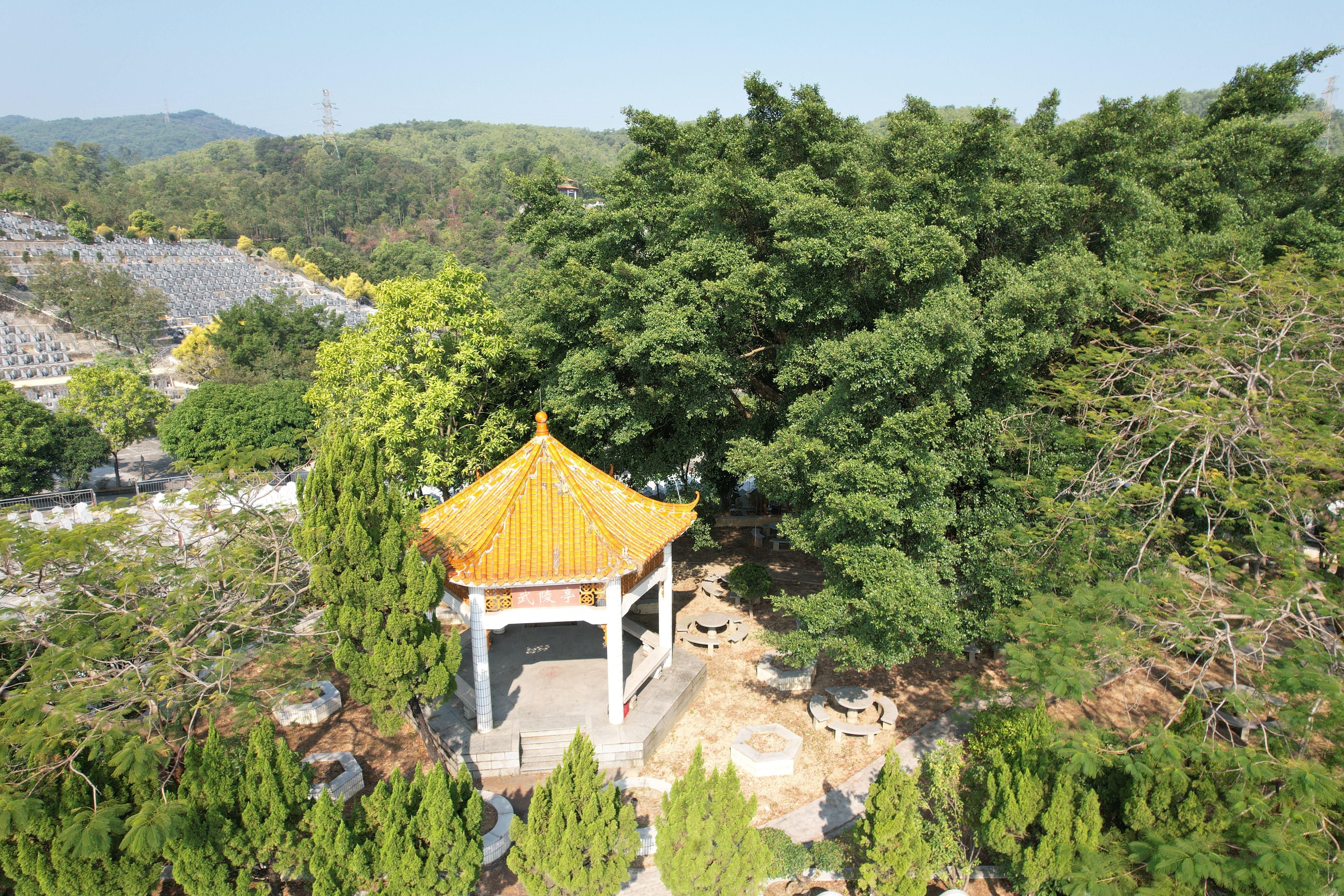 江门状元山陵园园区图片