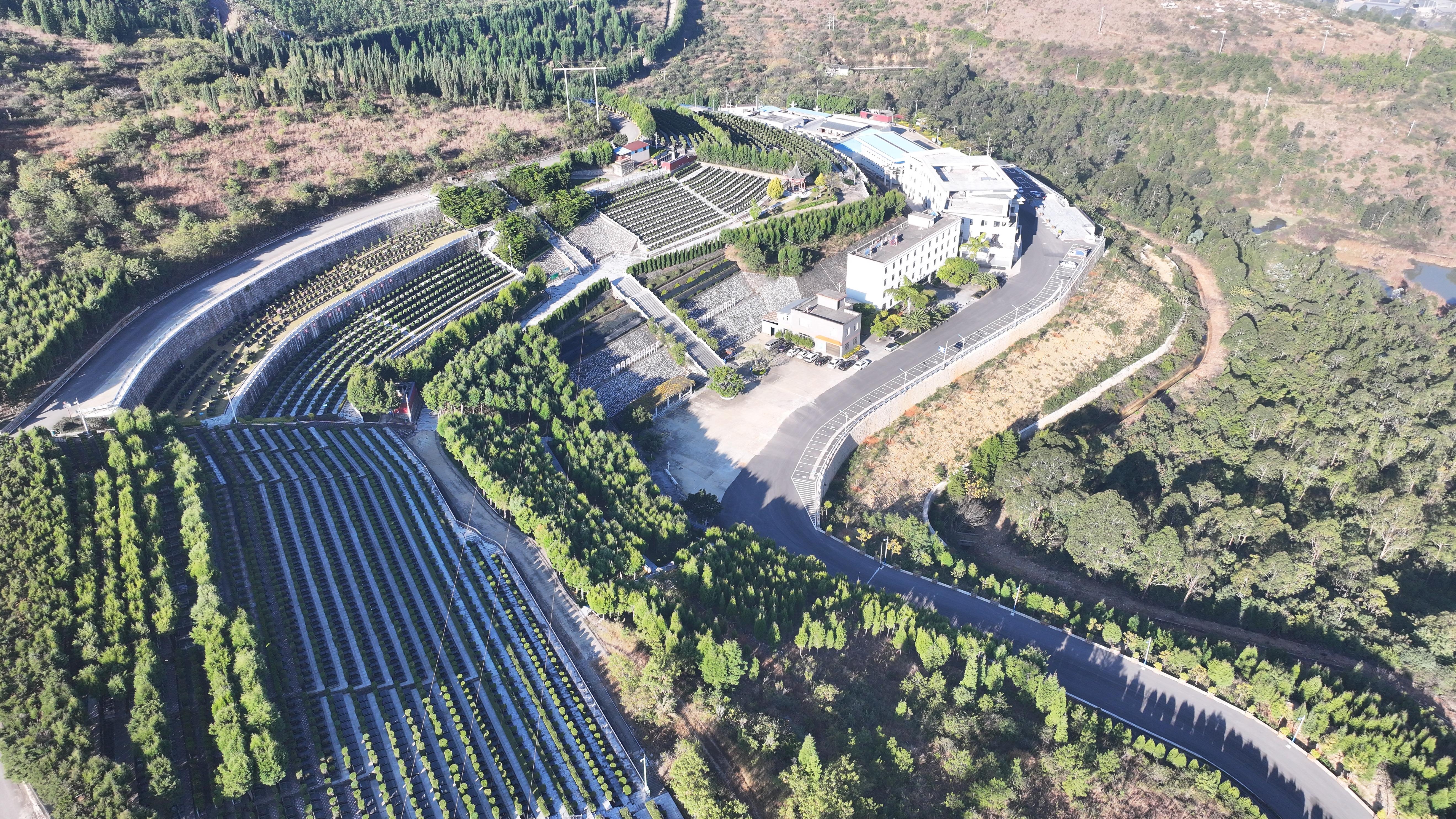 建水县骨灰公墓园区图片