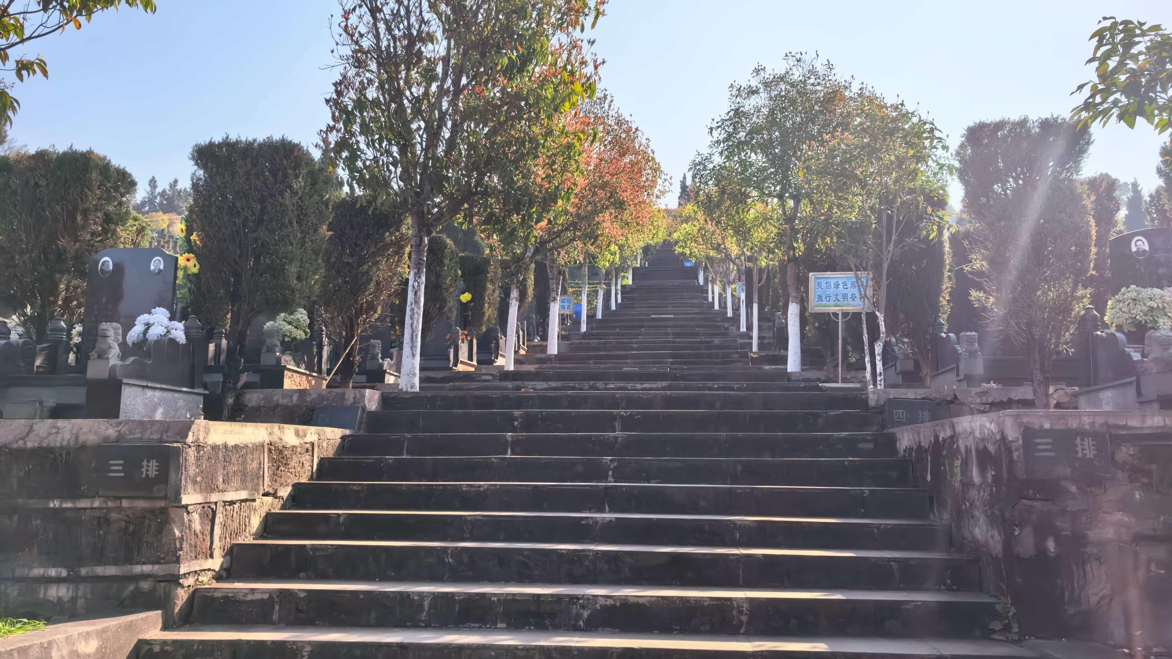 广元市青龙山公墓园区图片
