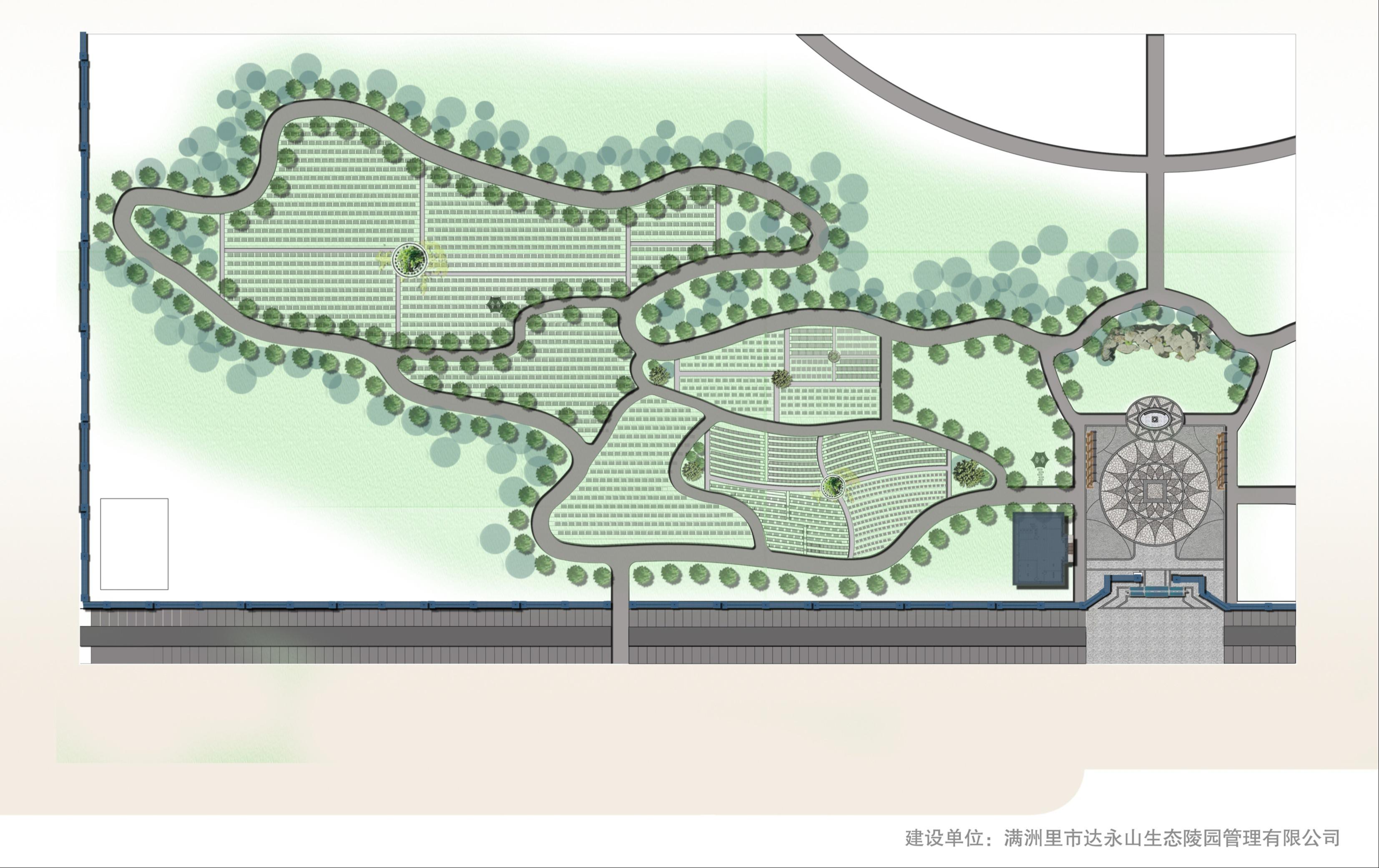 满洲里市达永山生态陵园管理有限公司园区图片