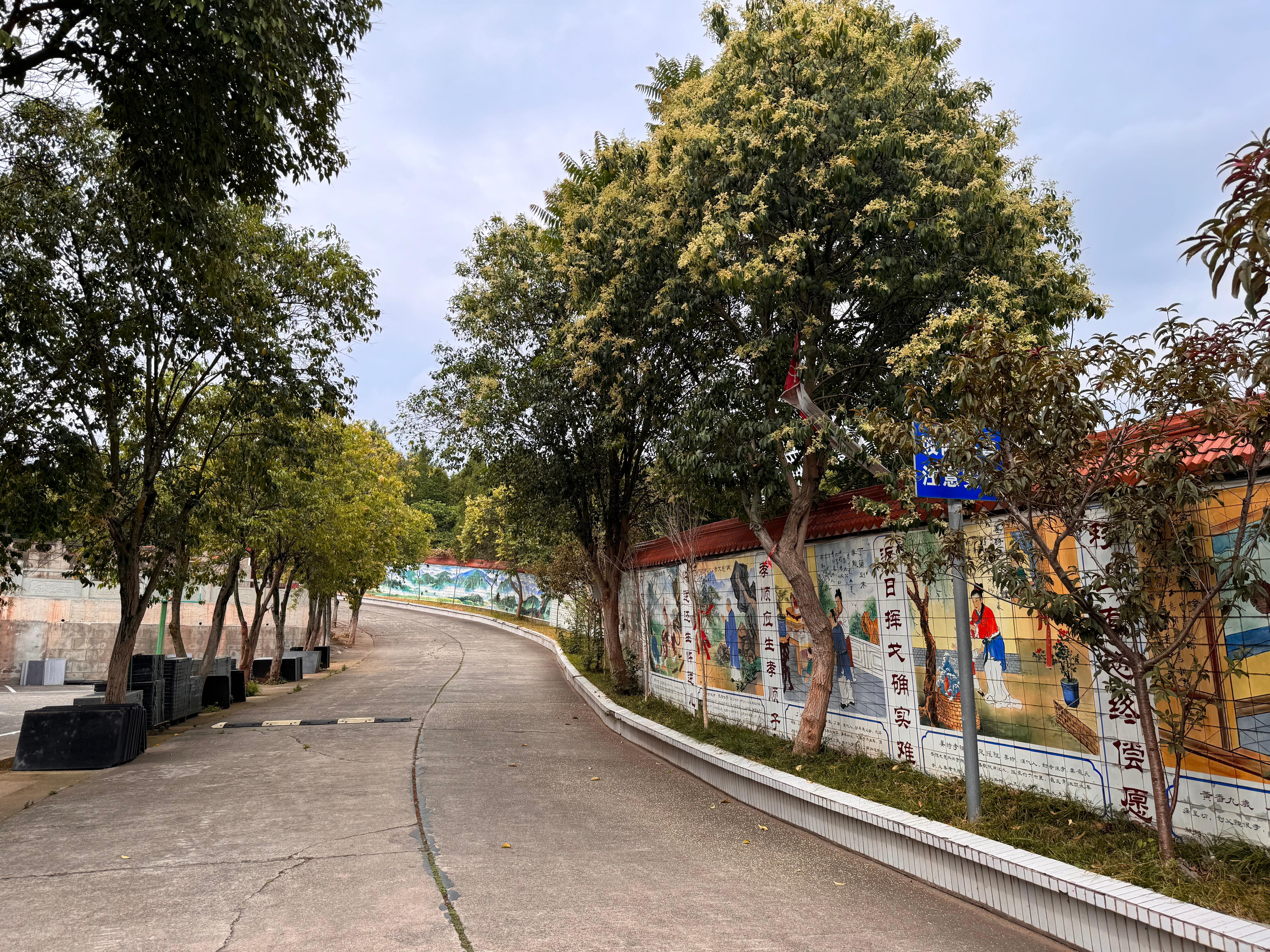 中江县五龙山公墓园区图片