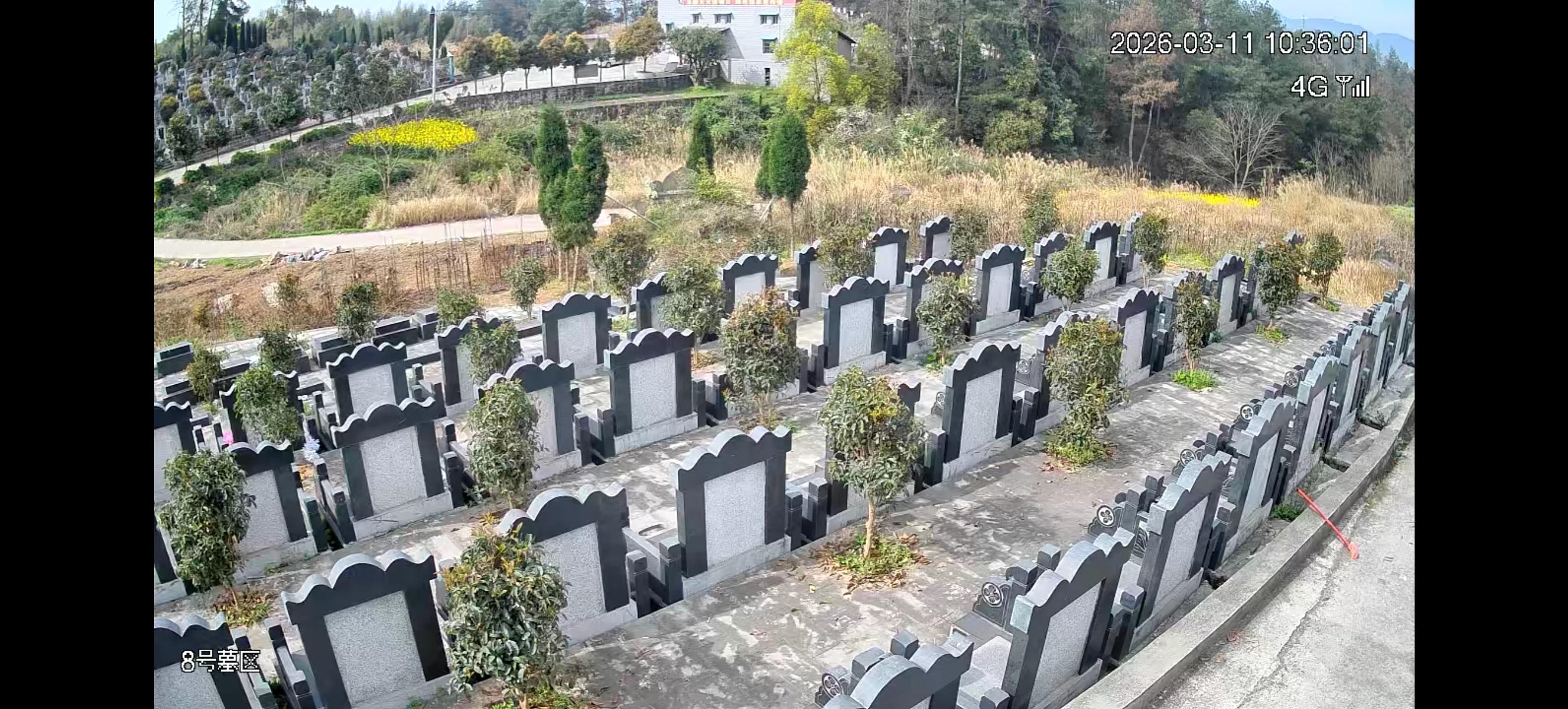大竹县猴儿岩公墓园区图片