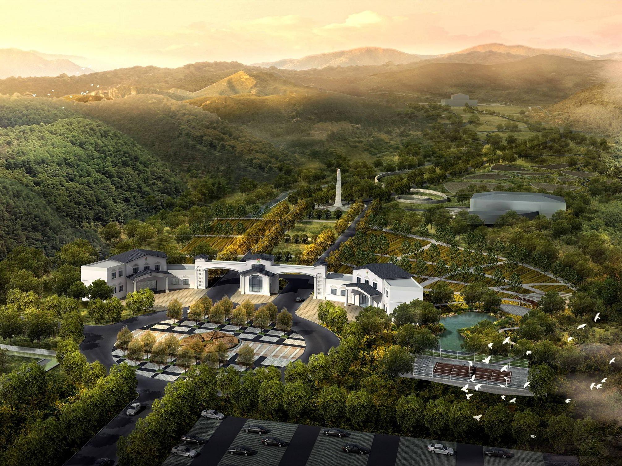 石河子南山陵园、北阳山生态园园区图片
