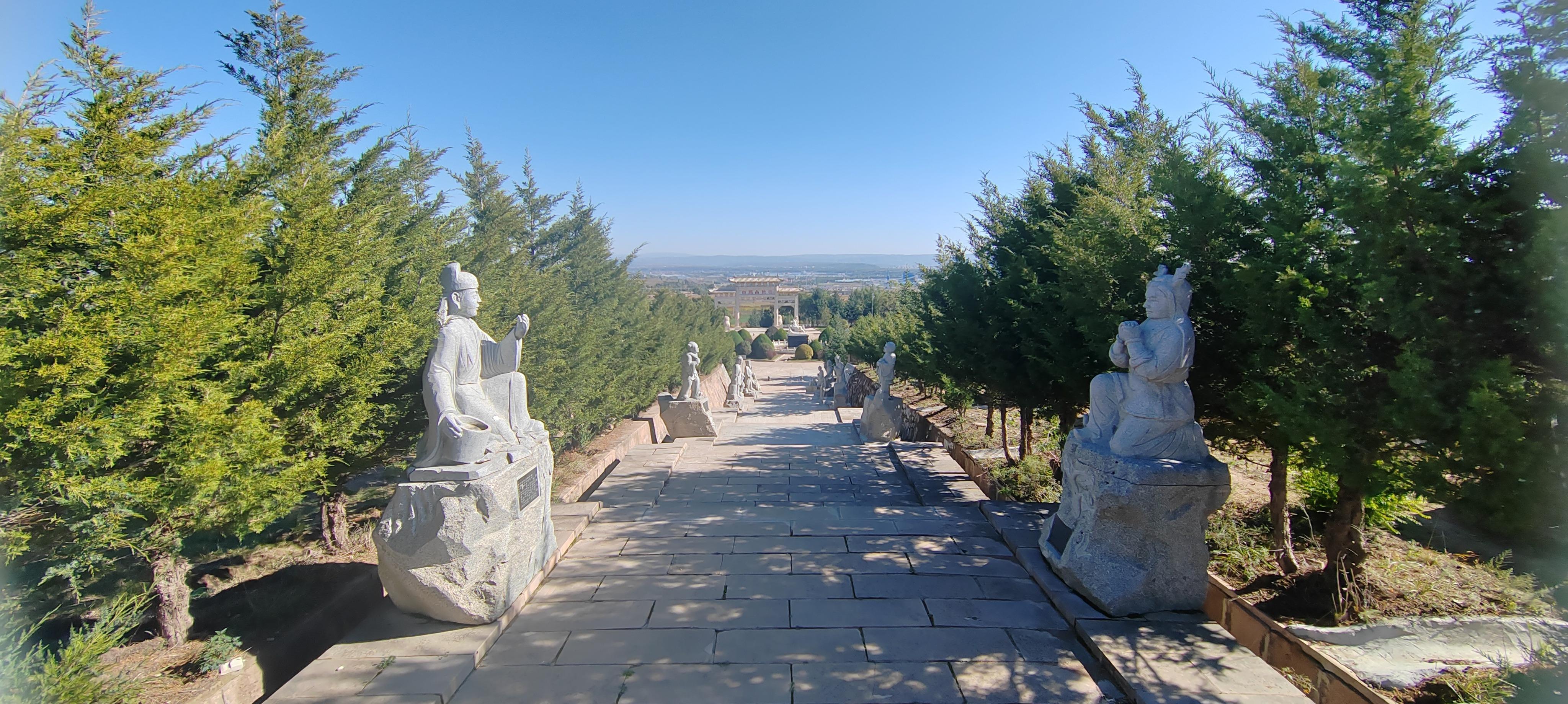 固原白马山陵园有限公司园区图片