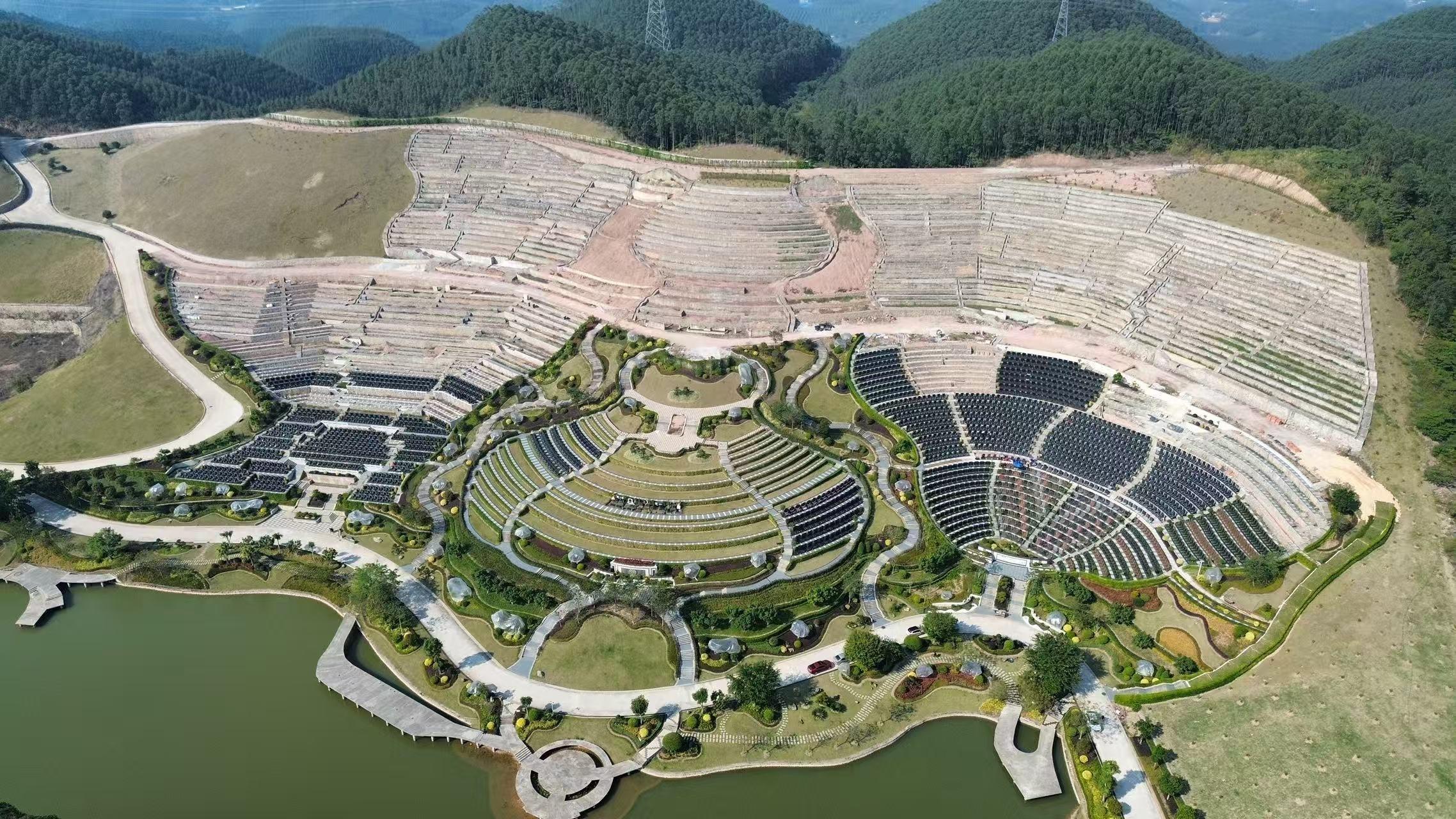 南宁龙山陵园园区图片