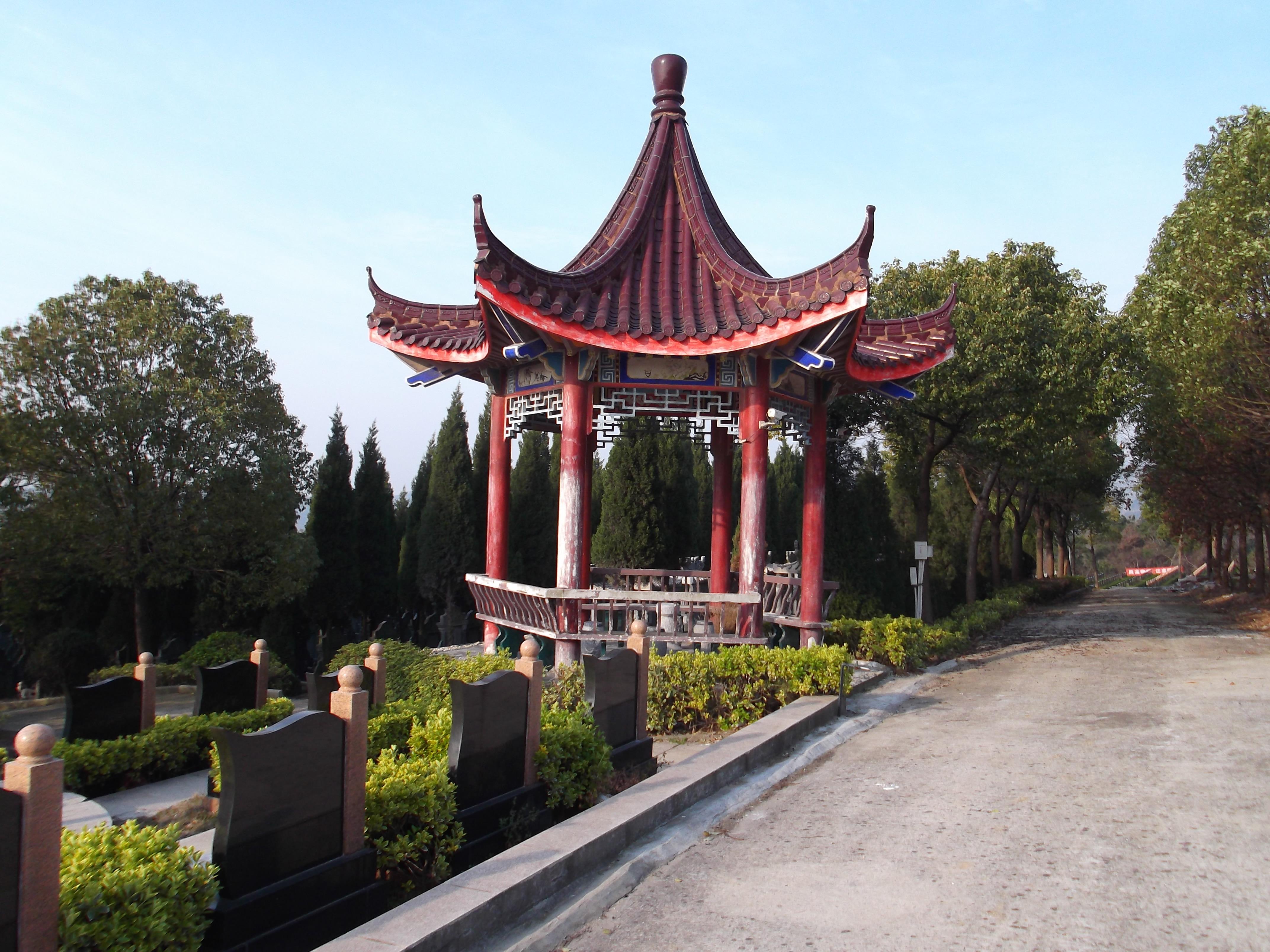 无为市太平山陵园园区图片