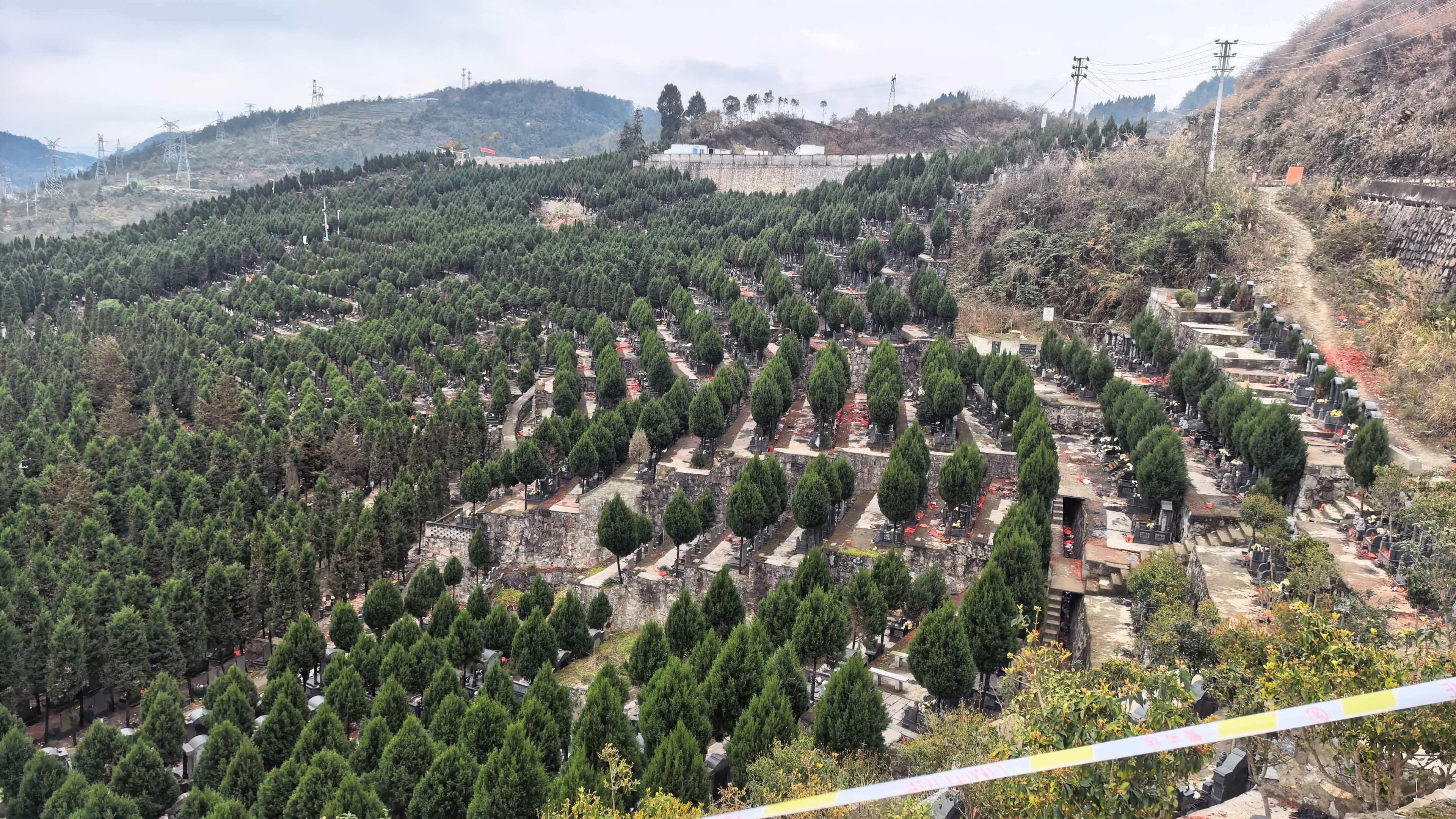 仙鹤山公墓园区图片