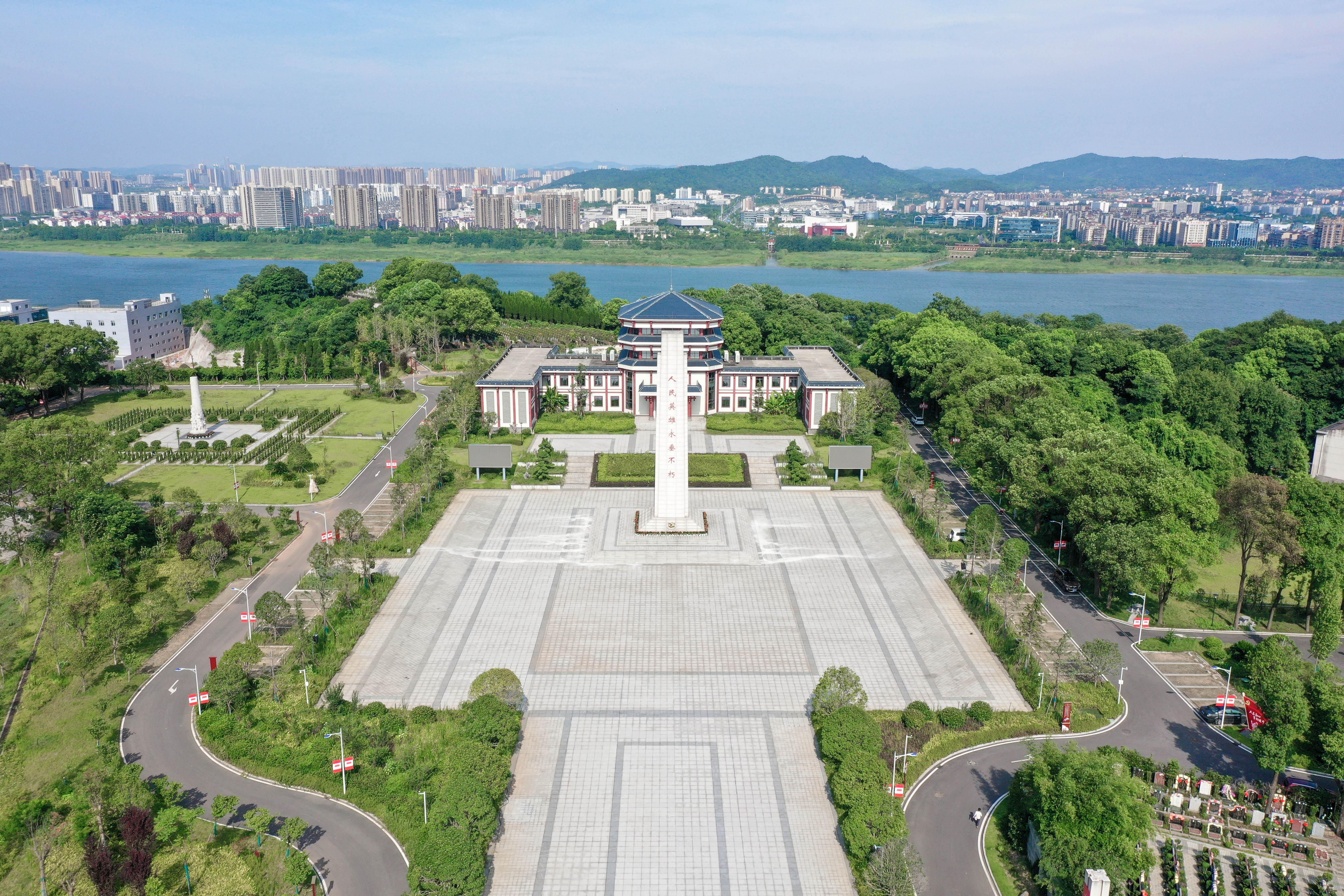 湖南革命陵园园区图片